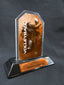 6" Peak Acrylic Award - Volleyball
