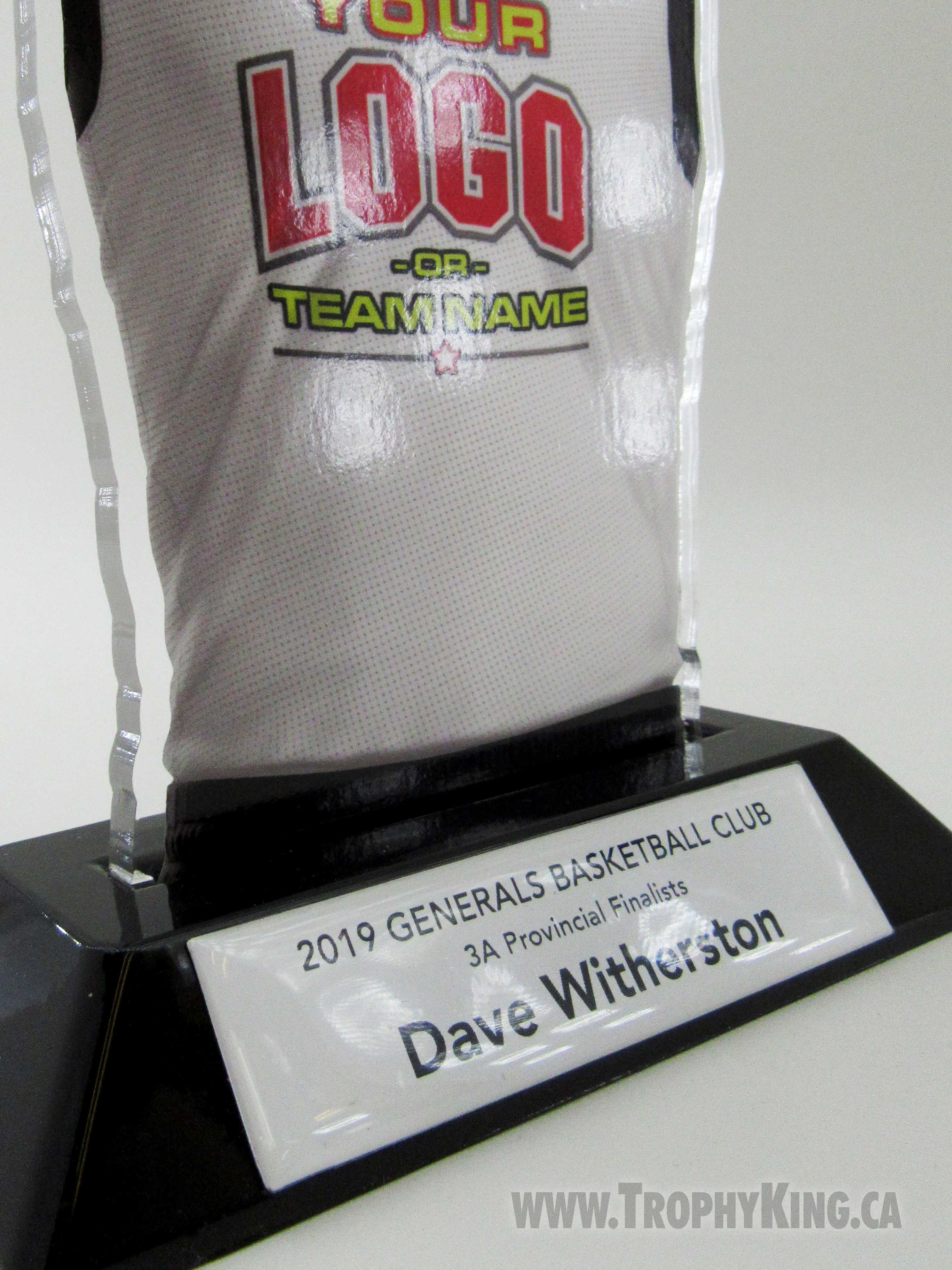7" Peak Acrylic Award - Gymnastics