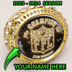 2023-2024 Season FFL Champ Bling Ring