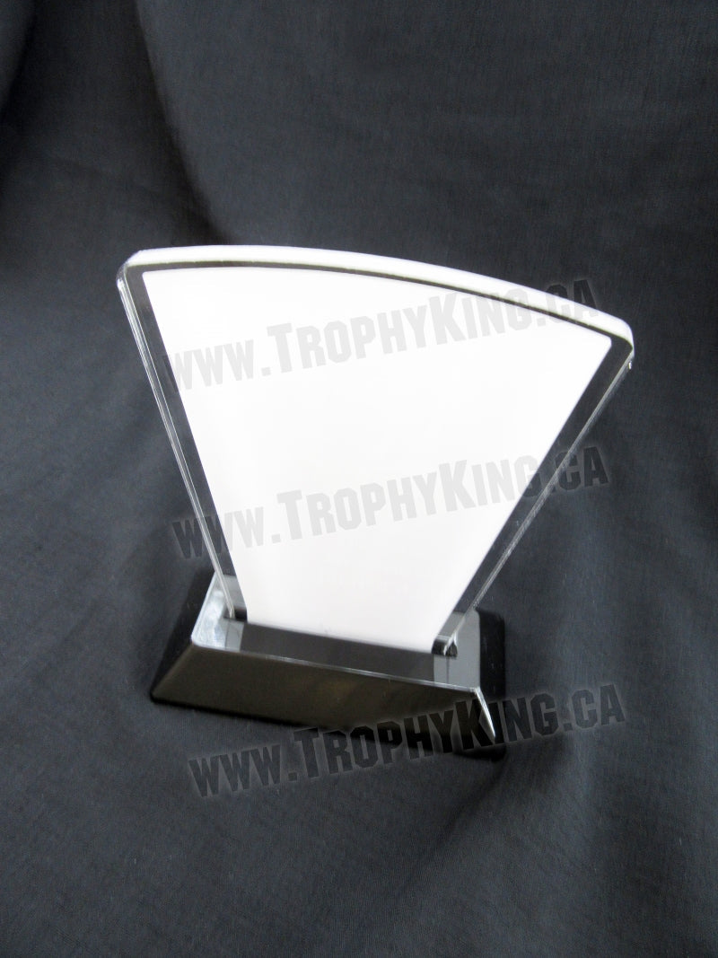 7" Flare Acrylic Award -  Basketball (hulk app testing product)