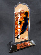 7" Peak Acrylic Award - Basketball (female)