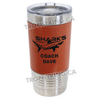 20 oz. Premium Textured Basketball Tumbler