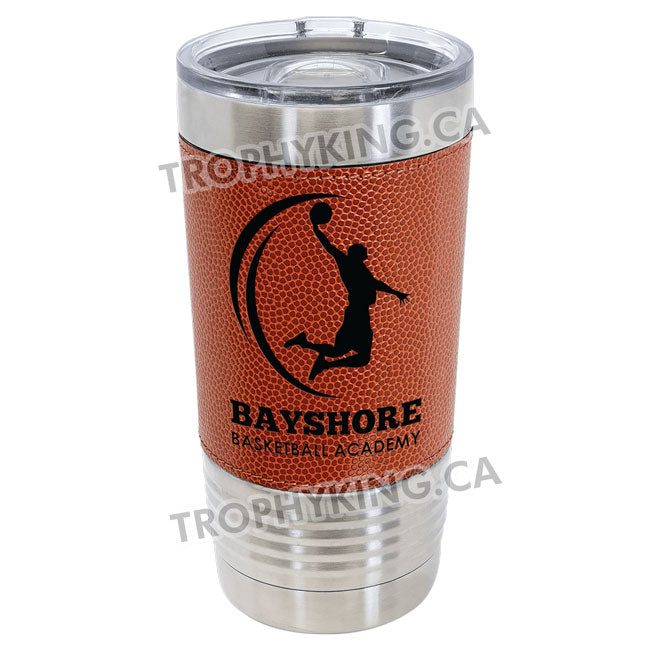 20 oz. Premium Textured Basketball Tumbler