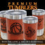 20 oz. Premium Textured Basketball Tumbler