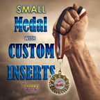 CI-Small Medal With Custom Insert