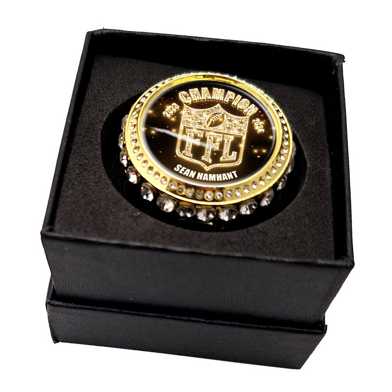 2023-2024 Season FFL Champ Bling Ring