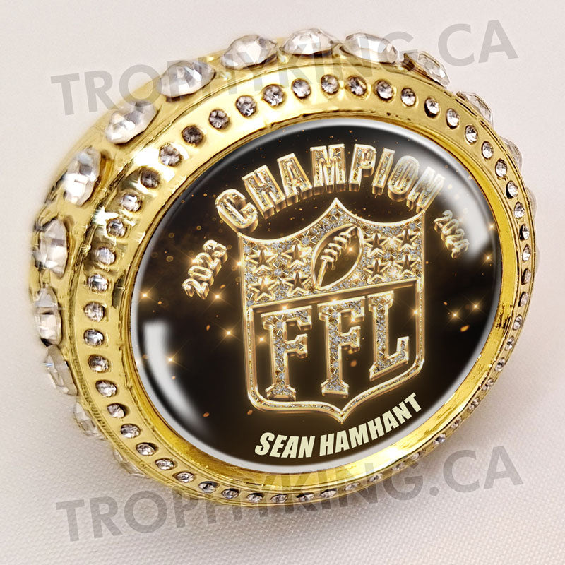 2023-2024 Season FFL Champ Bling Ring