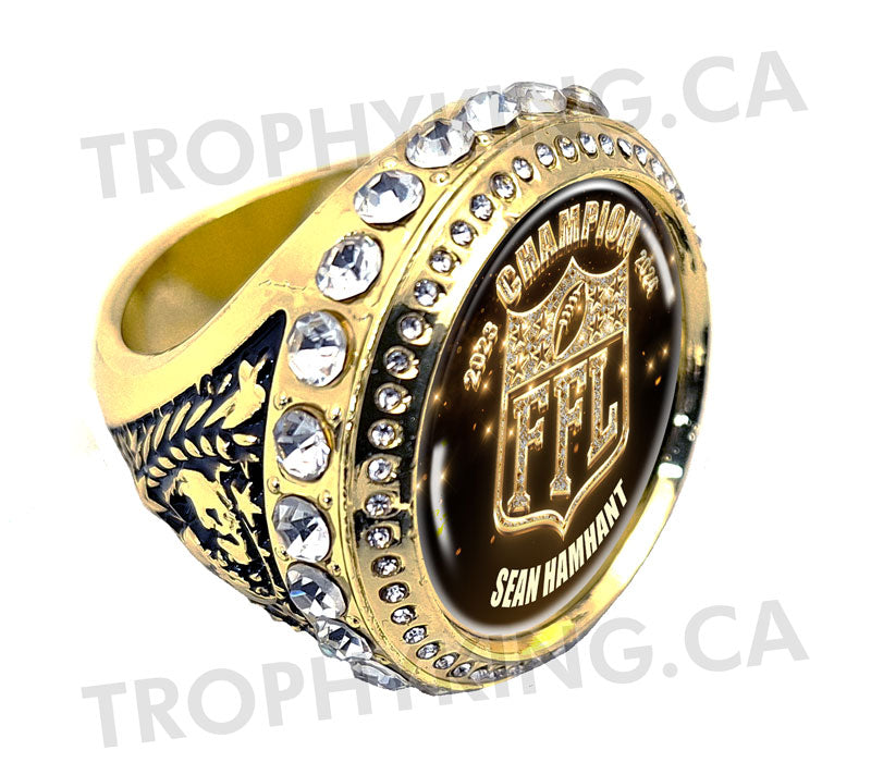 2023-2024 Season FFL Champ Bling Ring