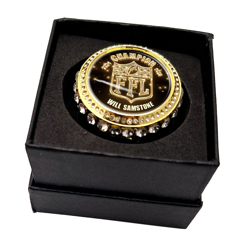 2024-2025 Season Personalized Champ Bling Ring
