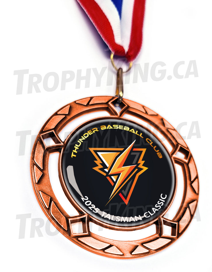 CI-Extra Large Medal With Custom Insert