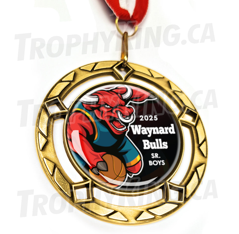 CI-Extra Large Medal With Custom Insert Secondary image