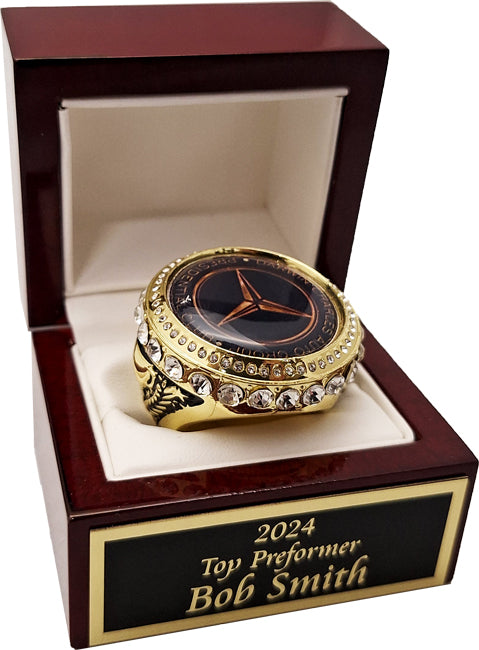 The Summit Keeper Custom Ring With Piano Finish  Box Main image