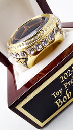 The Summit Keeper Custom Ring With Piano Finish  Box