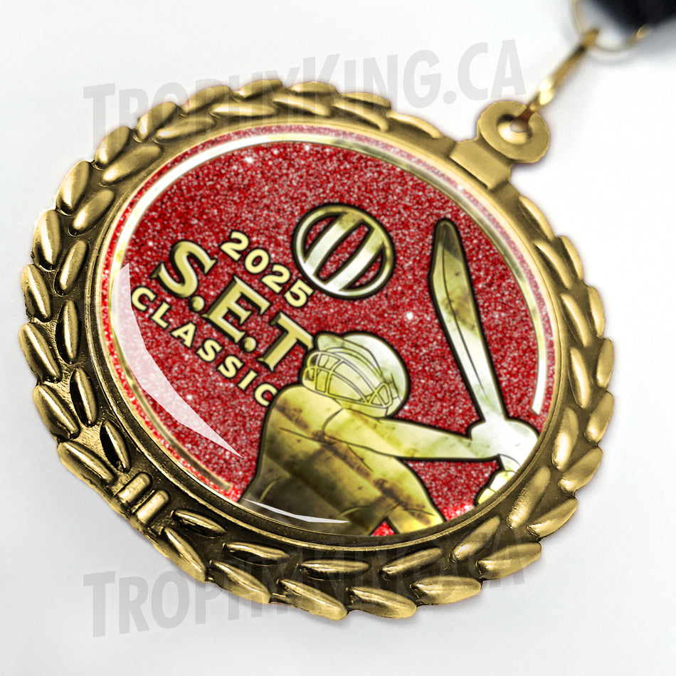 CI-Large Medal With Custom Insert