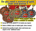CI-Small Medal With Custom Insert