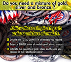 CI-Extra Large Medal With Custom Insert