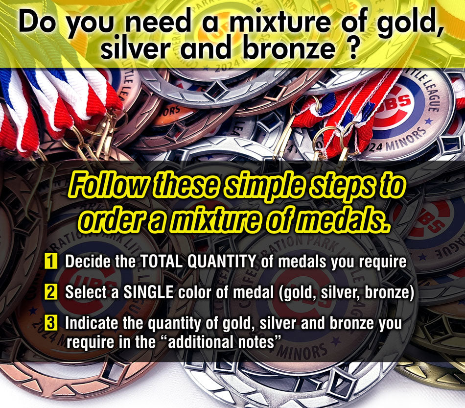 CI-Extra Large Medal With Custom Insert