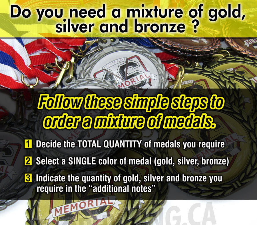 CI-Extra Large Medal With Custom Insert