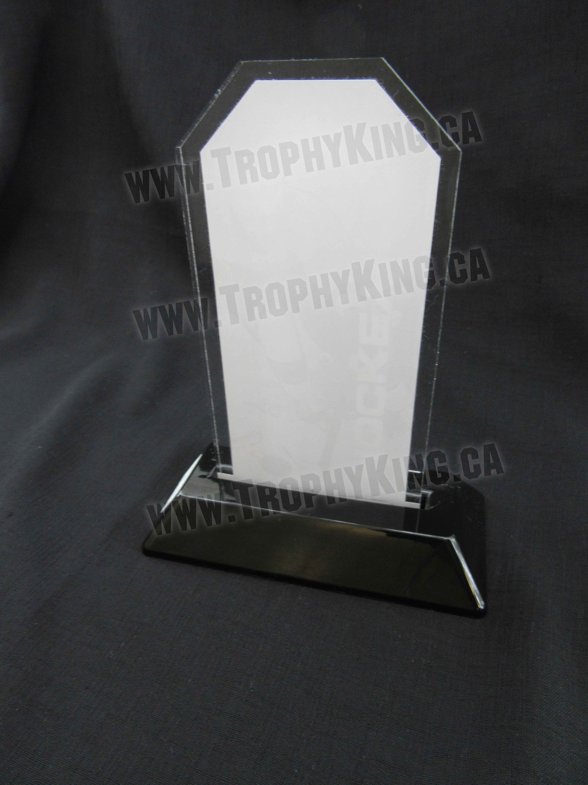 7" Peak Acrylic Award - Volleyball