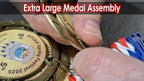 CI-Extra Large Medal With Custom Insert