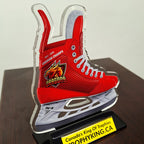 6" Acrylic Hockey Skate Award