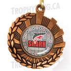 CI-Small Medal With Custom Insert