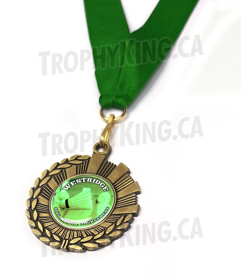 CI-Small Medal With Custom Insert