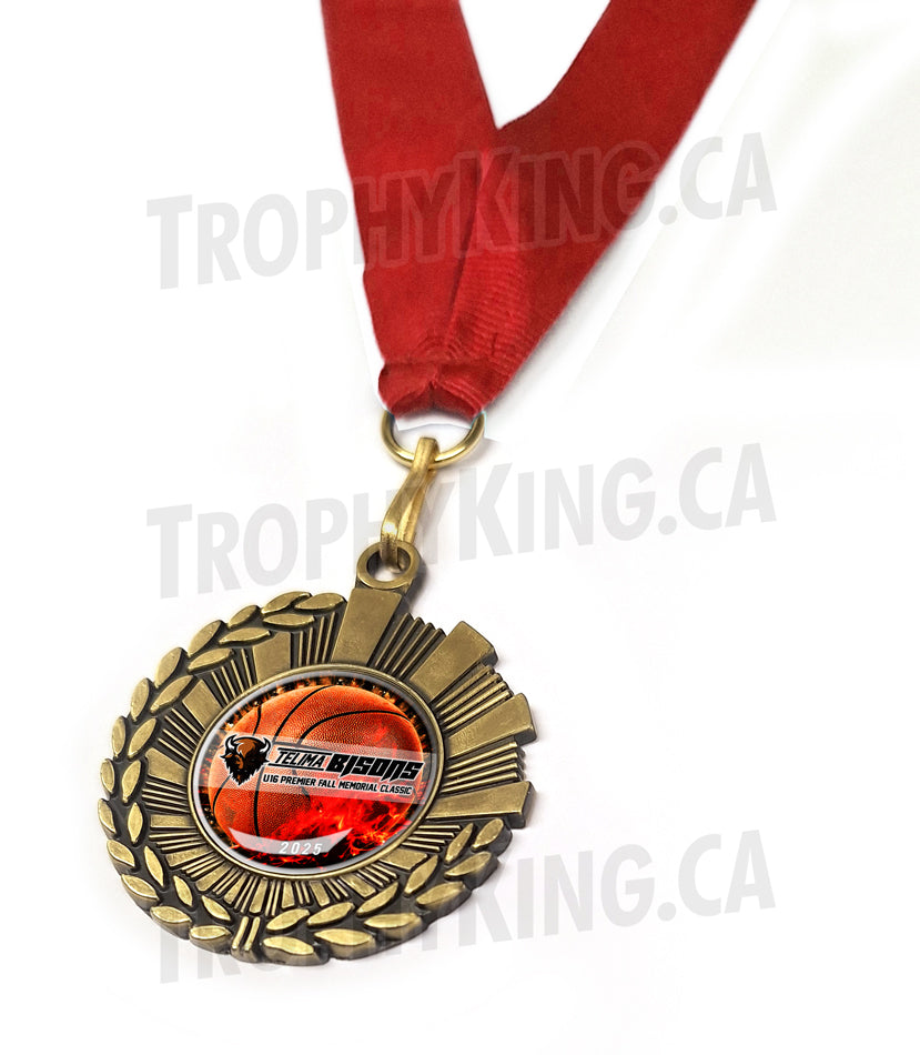 CI-Small Medal With Custom Insert