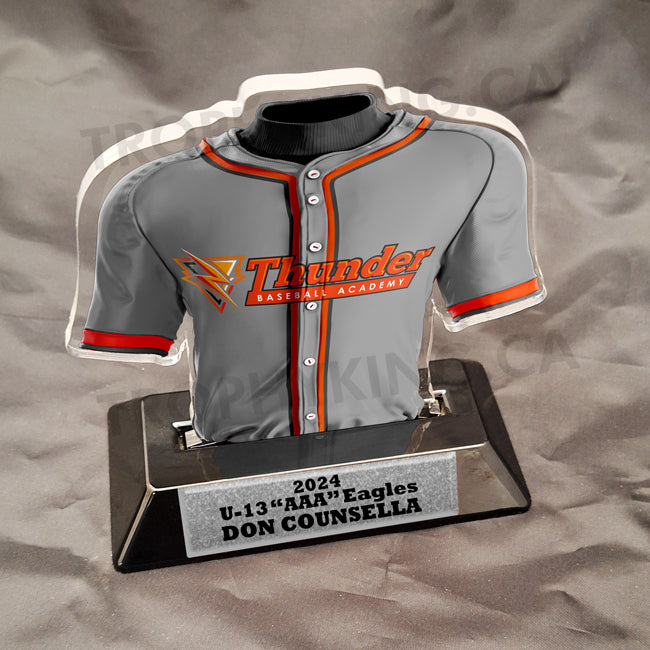 Custom Acrylic Baseball Jersey Award