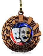 Drama Mask Medallion | Drama Medallion | The Trophy King