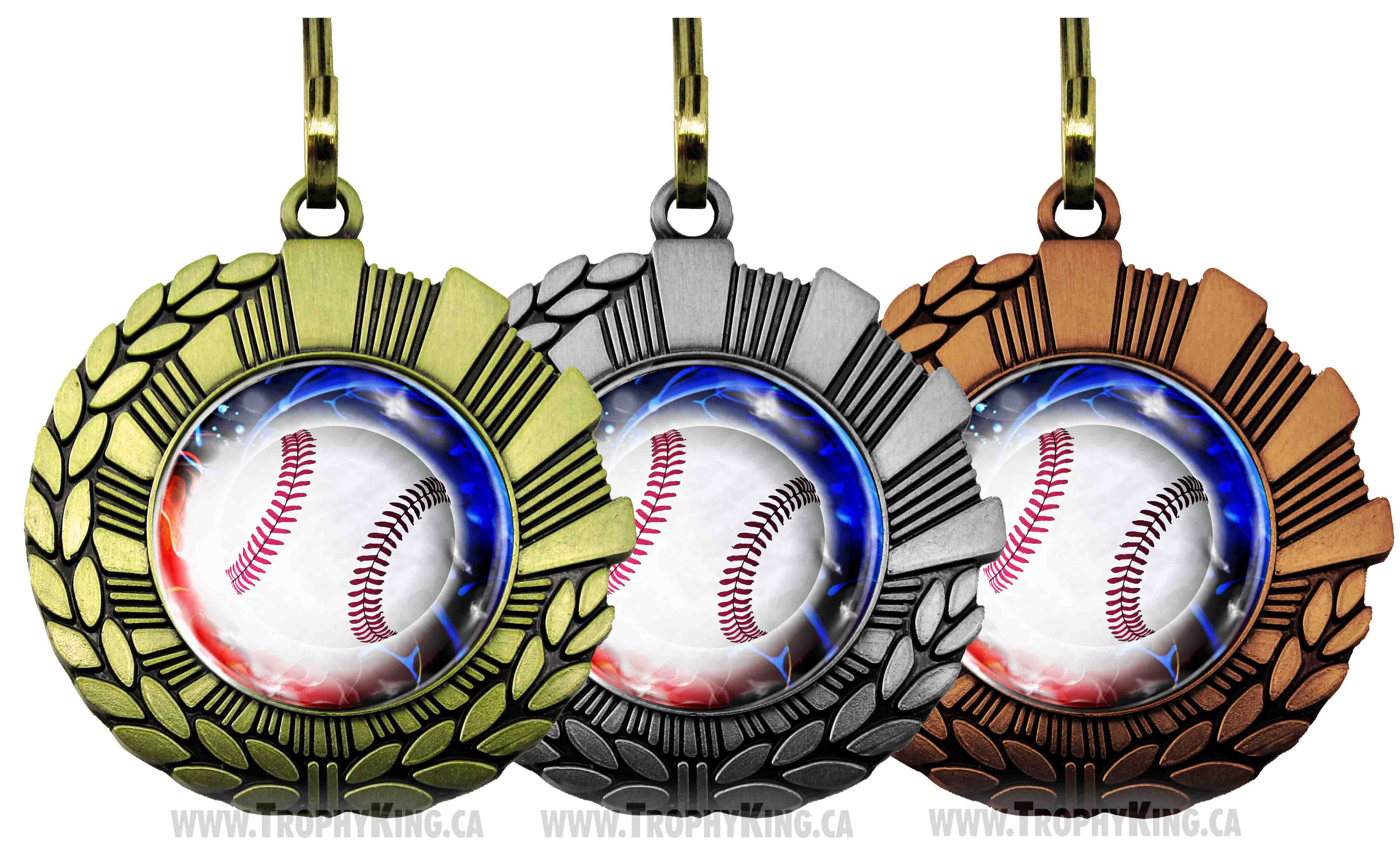 Baseball Sports Medals | Baseball Medals | The Trophy King Main image
