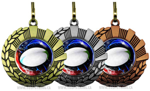 Personalised Rugby Medals | Rugby Medals | The Trophy King