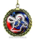 2.50 Large Medal-Lacrosse