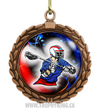 2.50 Large Medal-Lacrosse