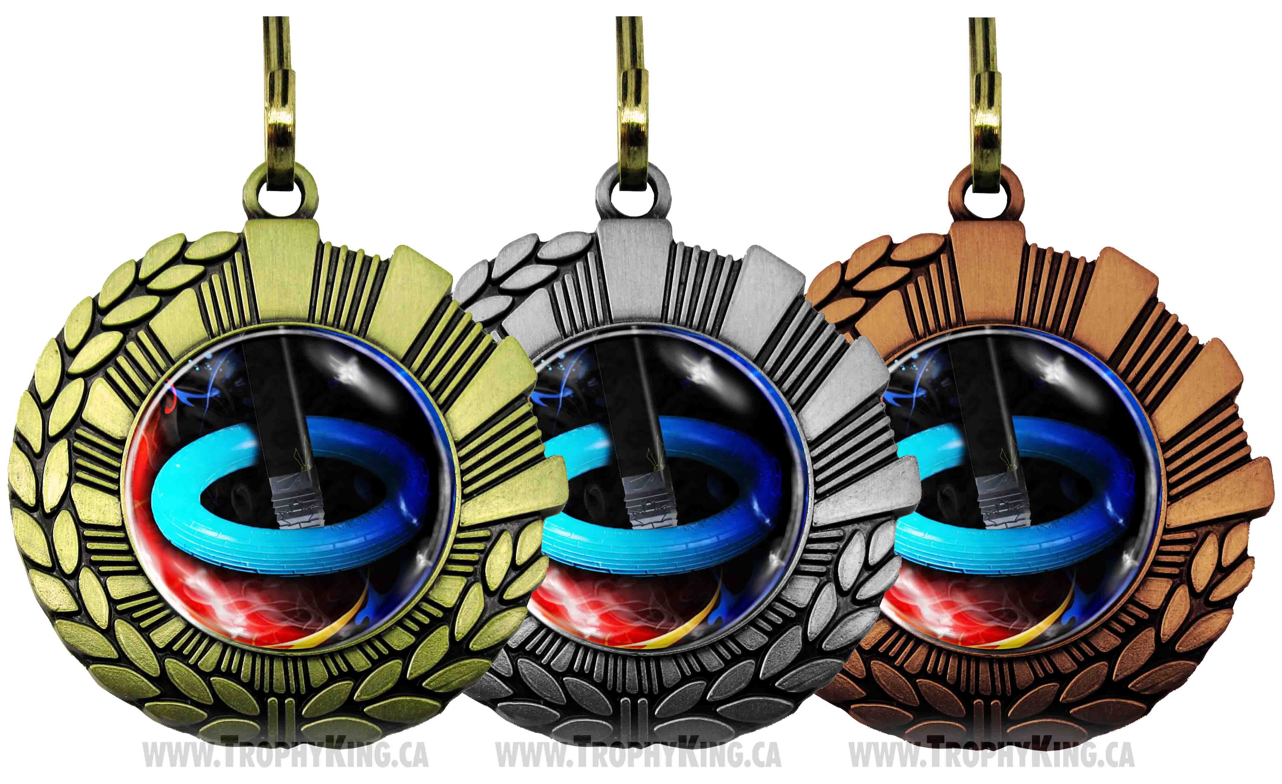 Custom Ringette Medals Main image