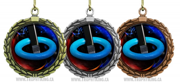 2.50" Large Medal - Ringette