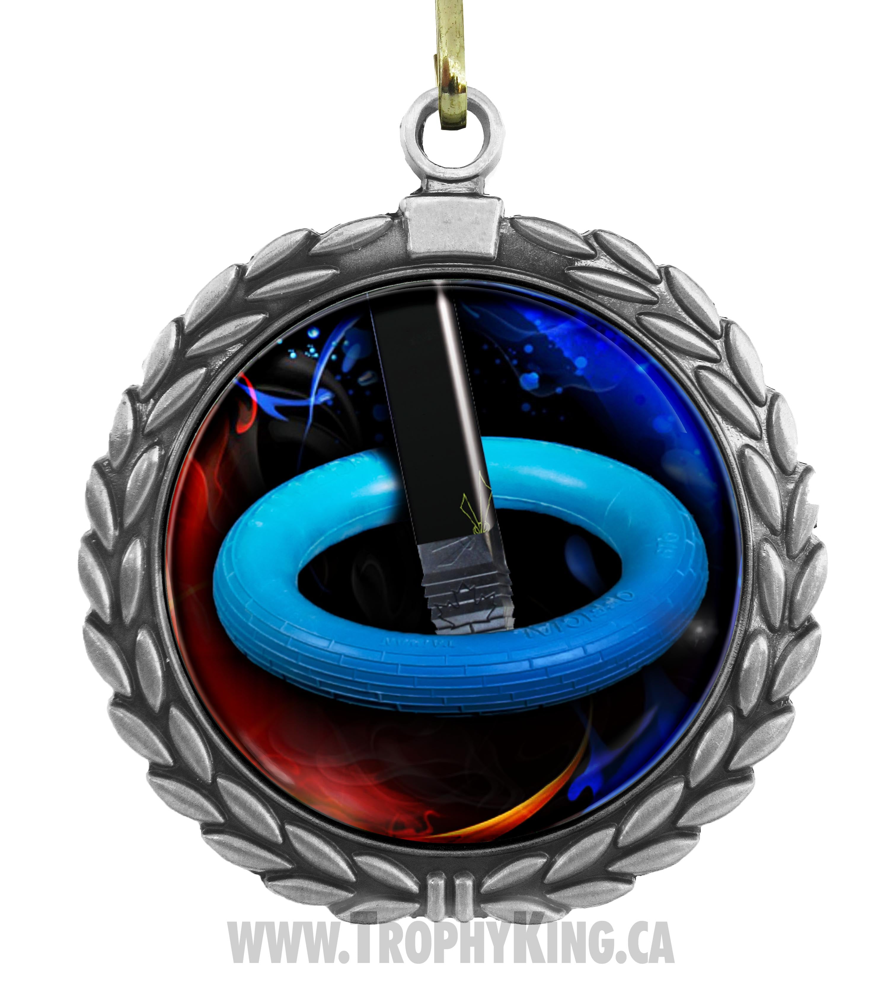 2.50" Large Medal - Ringette
