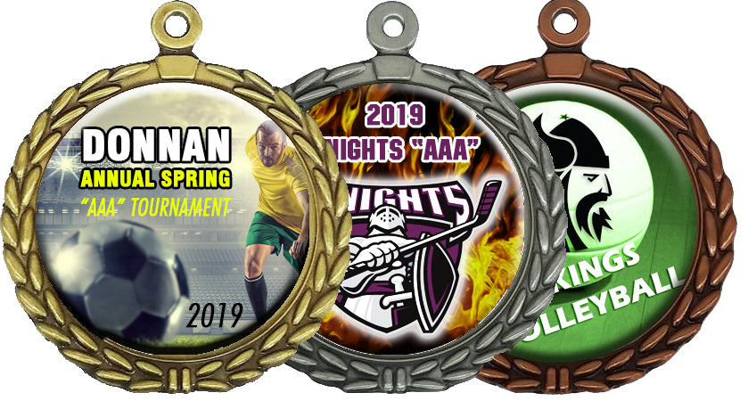 2.50" Large Medal - Ringette