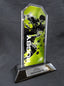 8" Peak Acrylic Award - Rugby