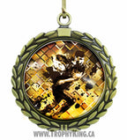 2.50" Large Medal - Rugby 2