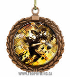 2.50" Large Medal - Rugby 2