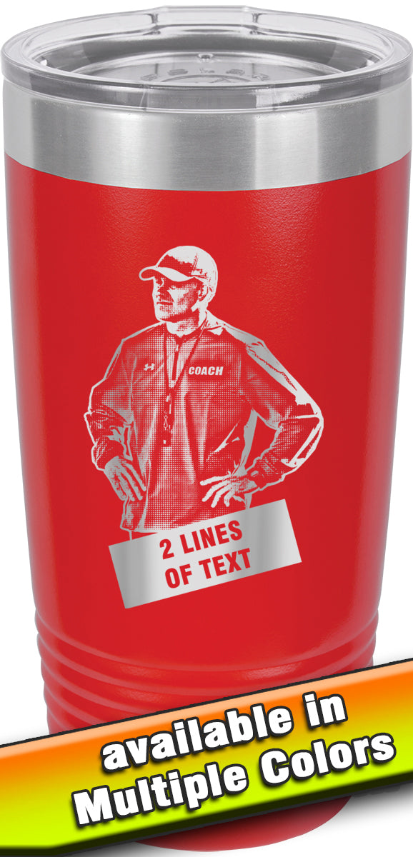 20 oz. Premium Tumbler - Coach Secondary image