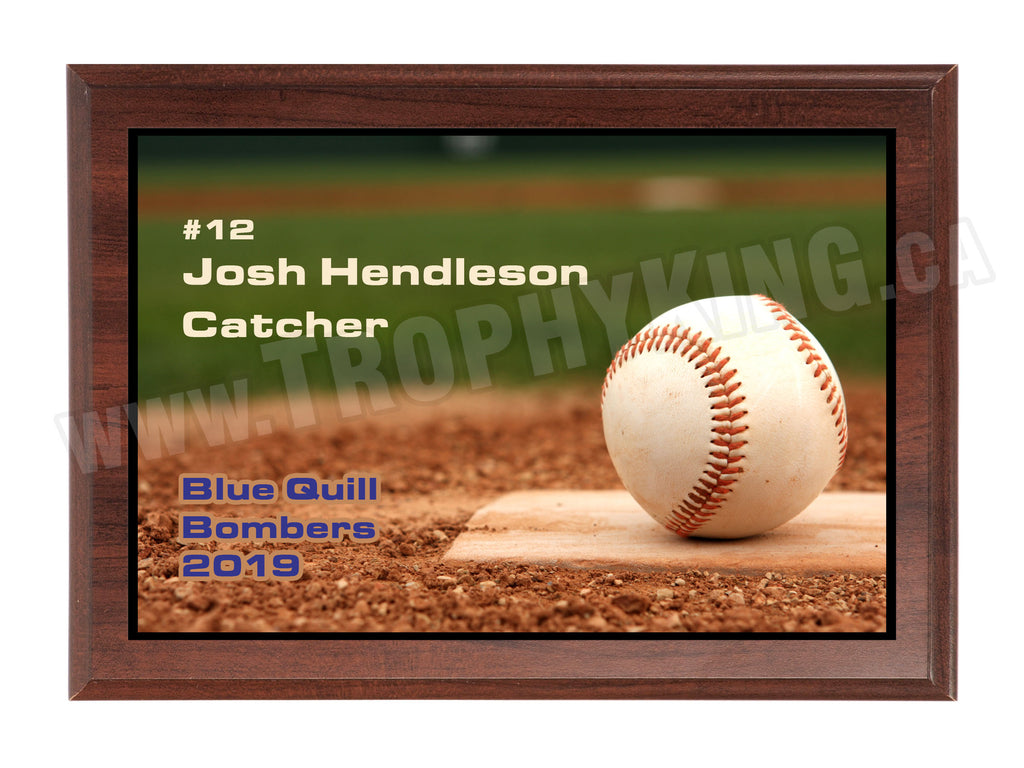 5" x 7" Full Color Plaque
