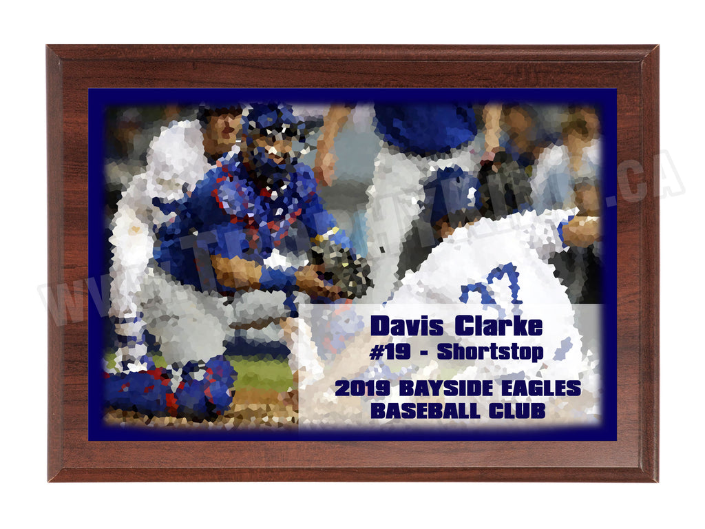 5" x 7" Full Color Plaque