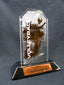 8" Peak Acrylic Award - Volleyball