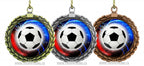 2.50 Large Medal - Gold Soccer 1