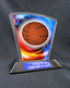 6" Flare Acrylic Award -  Basketball