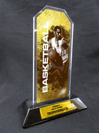 8" Peak Acrylic Award - Basketball (male)