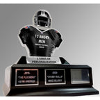 Custom Fantasy Football Acrylic Jersey On Black Base