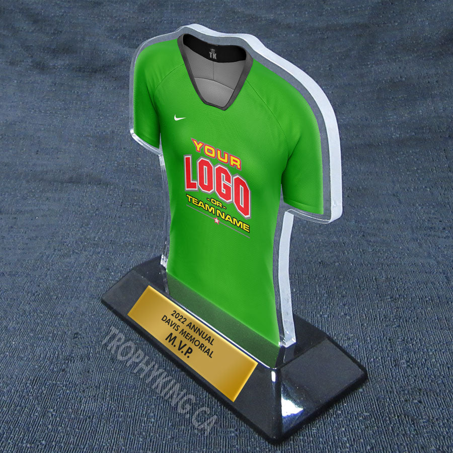 Female Soccer Jersey with Sleeves